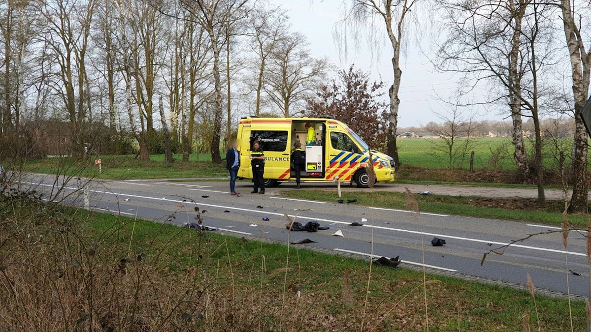 Scooterrijder gewond bij ernstig ongeluk in Glane