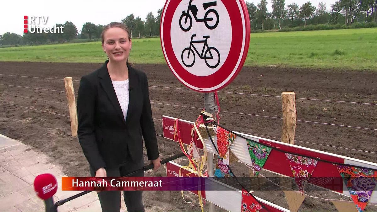Langste zonnefietspad ter wereld in Maartensdijk