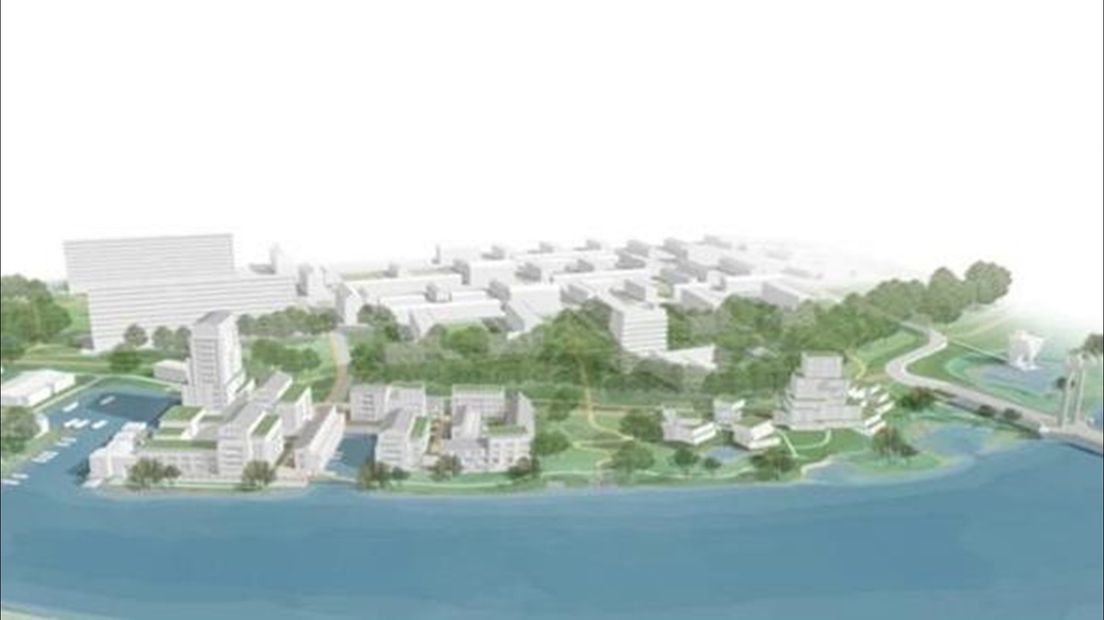 Schets van de Zwartewaterzone bij Holtenbroek