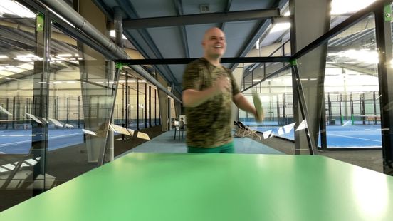 Dit is padelpingpong: een combinatie van padel en tafeltennis