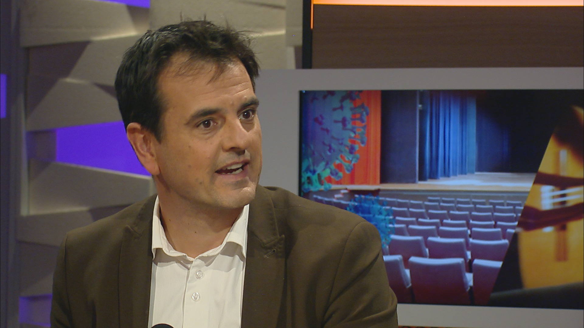 Directeur Wiebren Buma van Theater Sneek
