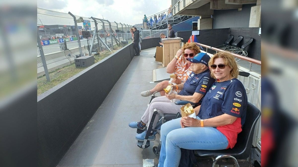 Geen winst, maar Lammie (100) had de dag van haar leven in Zandvoort