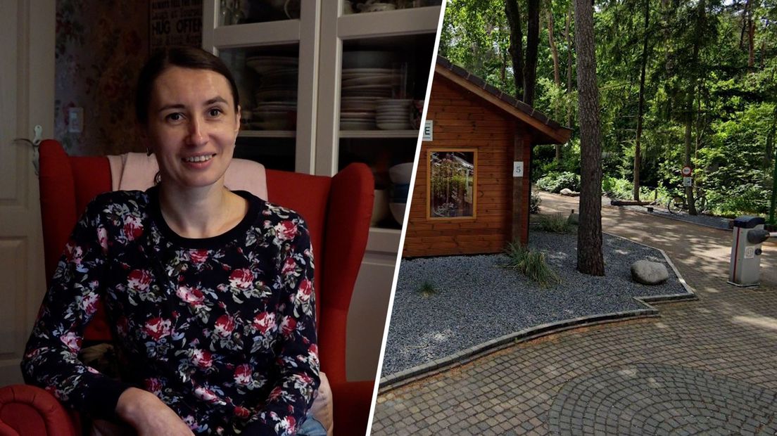 Olesiy is een van de Oekraïners die het park moeten verlaten