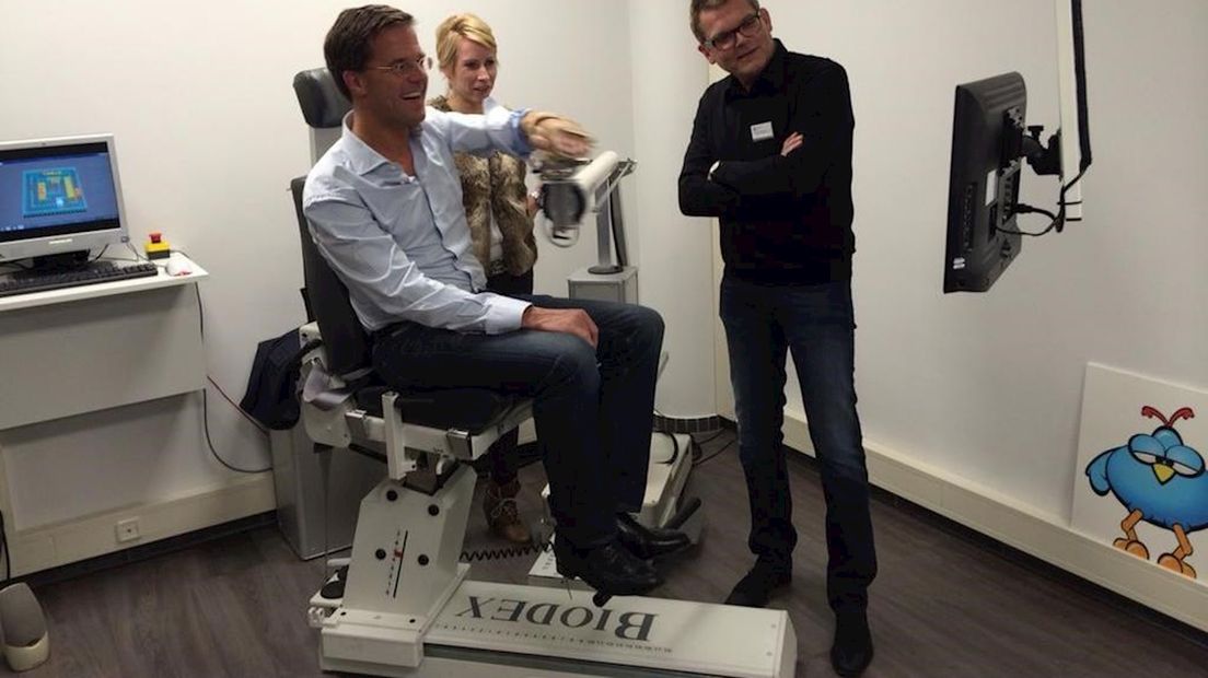 Mark Rutte bij het Roessingh