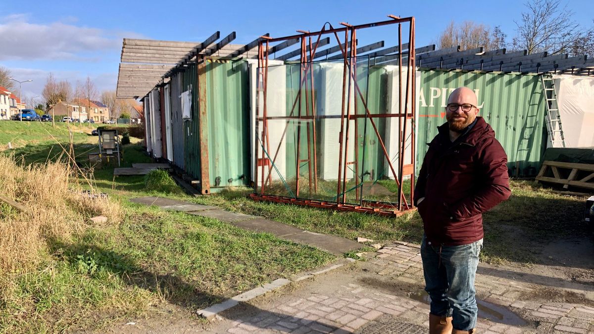 Vincent bouwt een droomhuis van zeecontainers, maar wordt flink op de proef gesteld