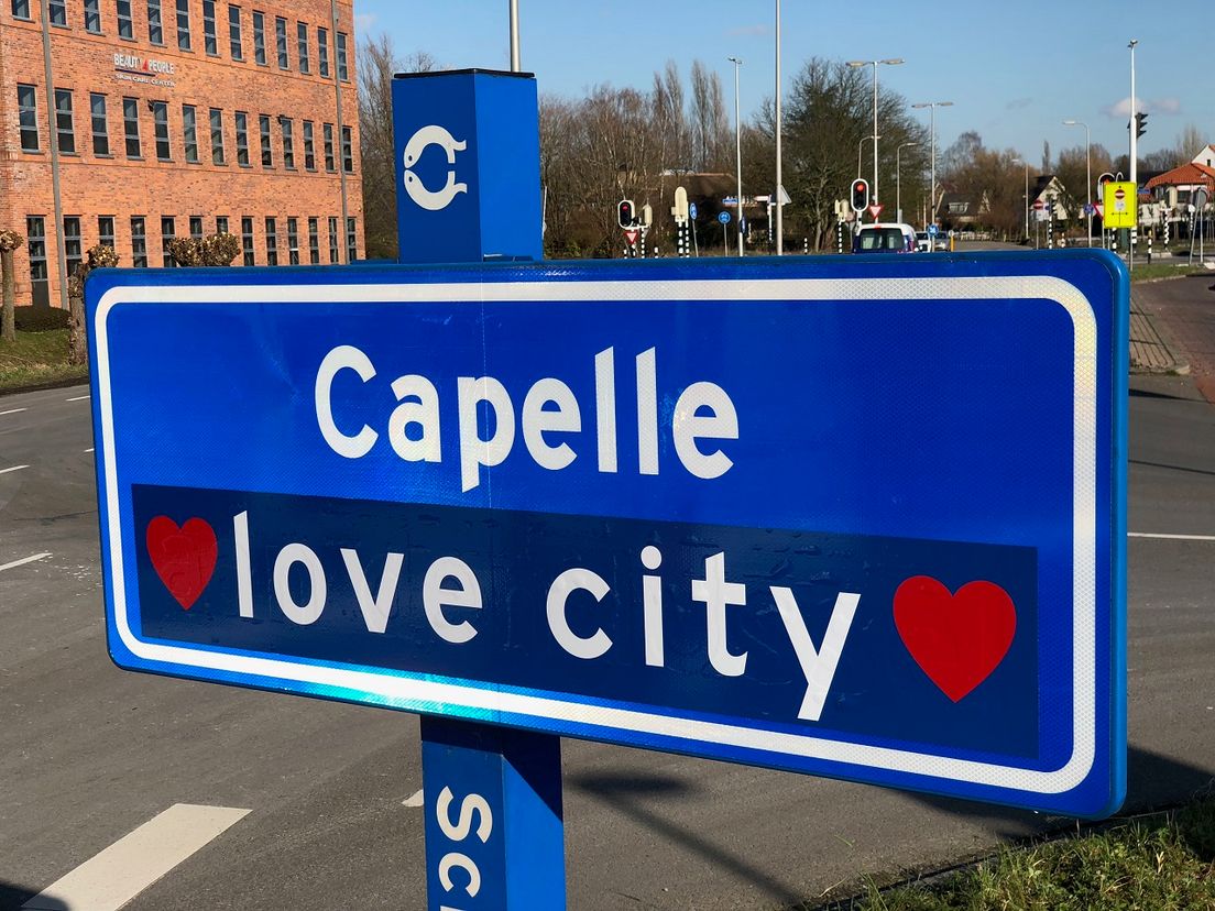 Capelle is omgedoopt tot 'Love City'.