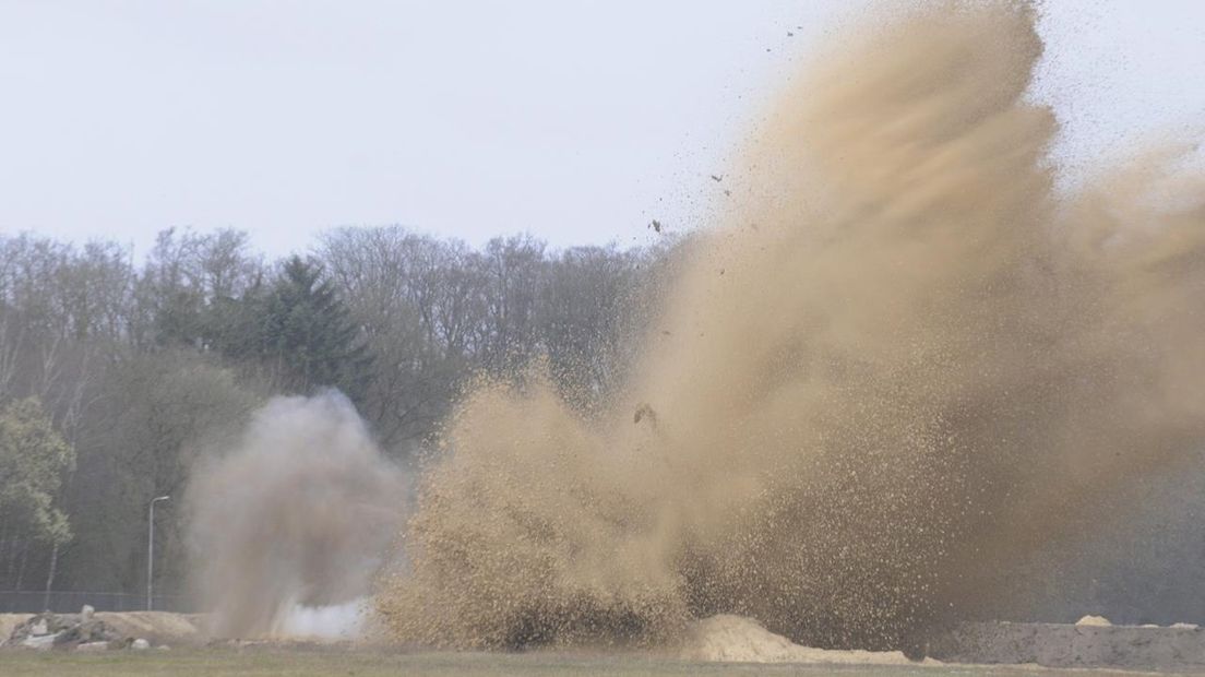 Bommen worden tot onploffing gebracht