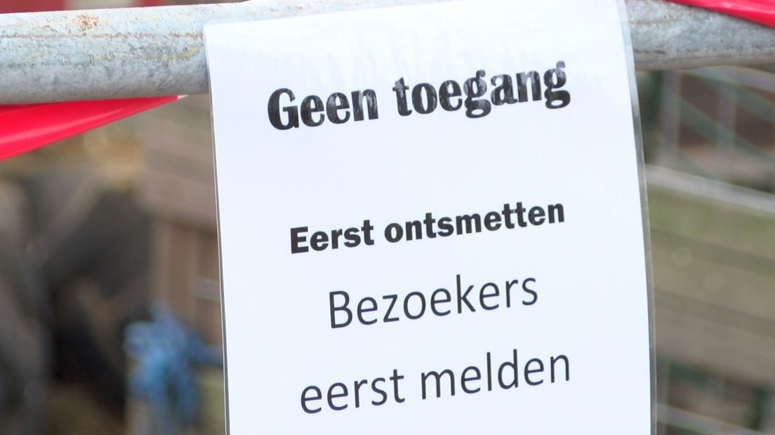 Ophokplicht bij pluimveehouder in Stolwijk 