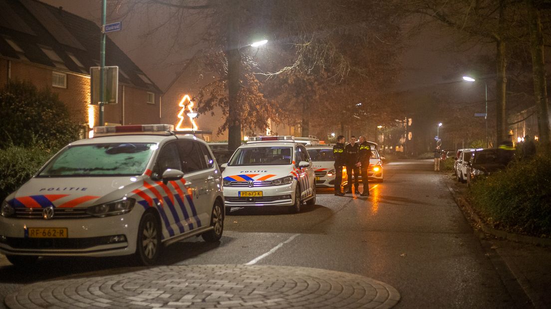 Waarschuwingsschoten gelost in Breukelen.