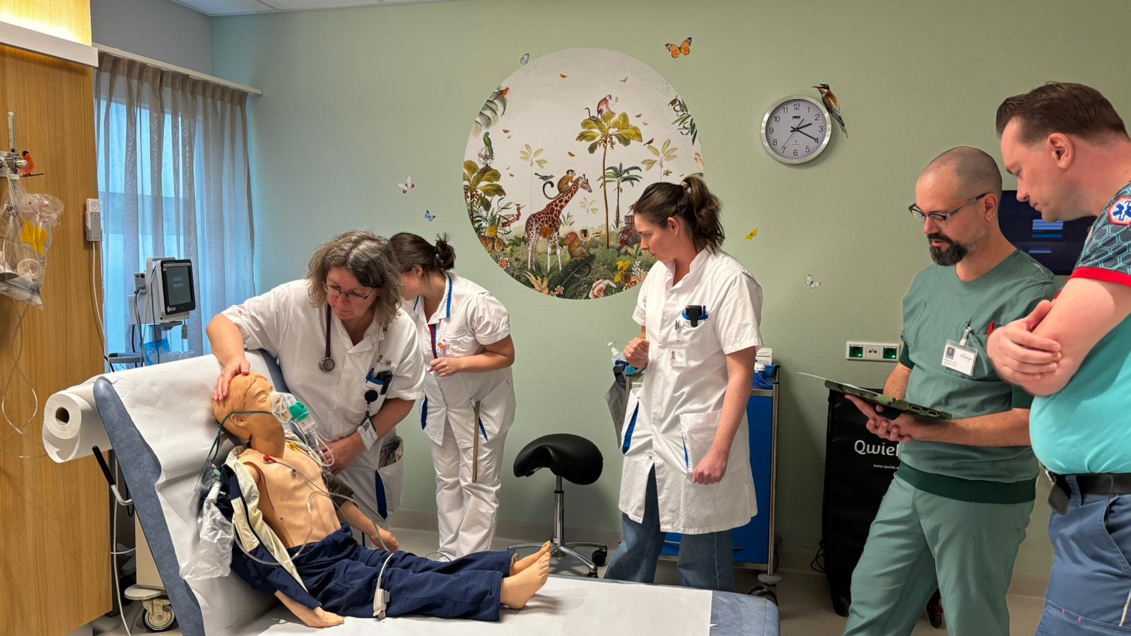 Nieuwe training moet zorgpersoneel klaarstomen voor zeldzame kinderreanimatie