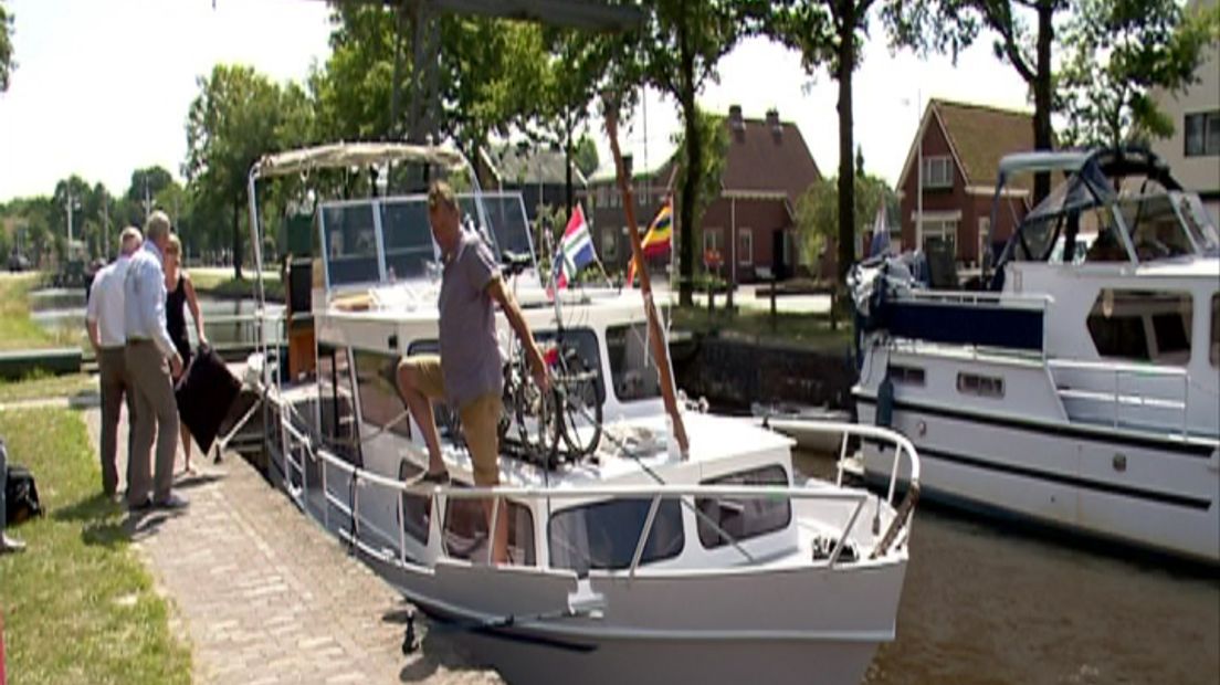 De pleziervaart vergrijst (foto archief RTV Drenthe)