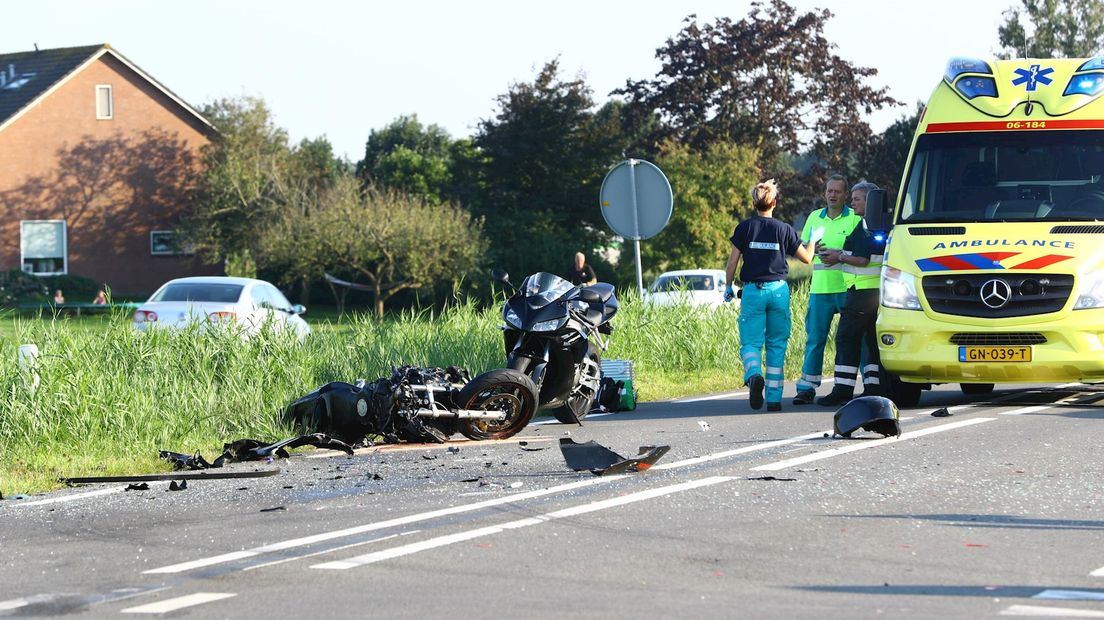 Motorrijder overleden bij ongeluk