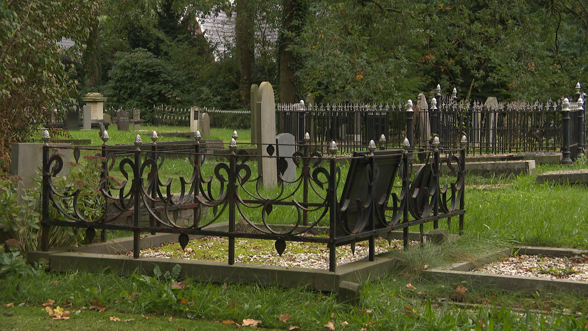 De begraafplaats aan de Zuiderweg in Hoogeveen