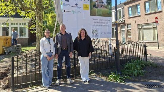 Hier komen straks woningen voor mensen met dementie