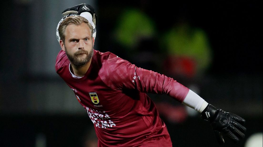 Sonny Stevens in actie voor SC Cambuur