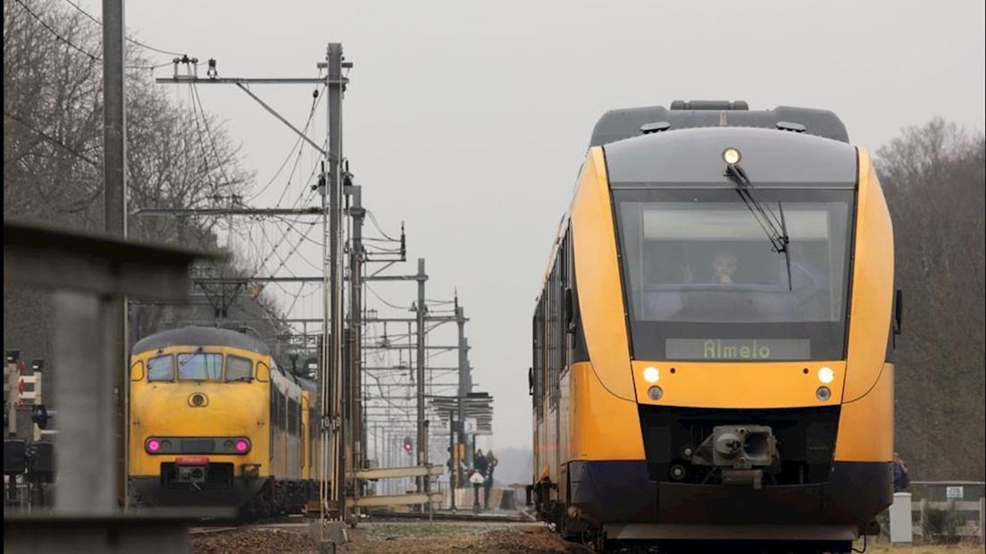 NS stapt naar de rechter over het gebruik van het spoor tussen Wierden en Enschede