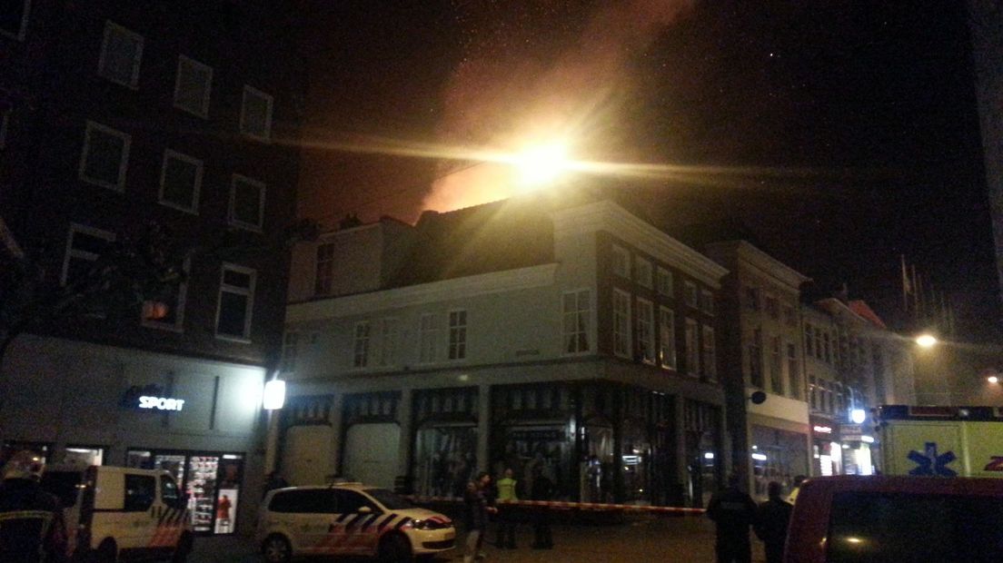 De brand in de Herestraat, april 2014