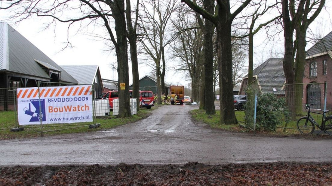 De politieactie dit voorjaar op de 'drugsmanege' bij Ambt Delden.