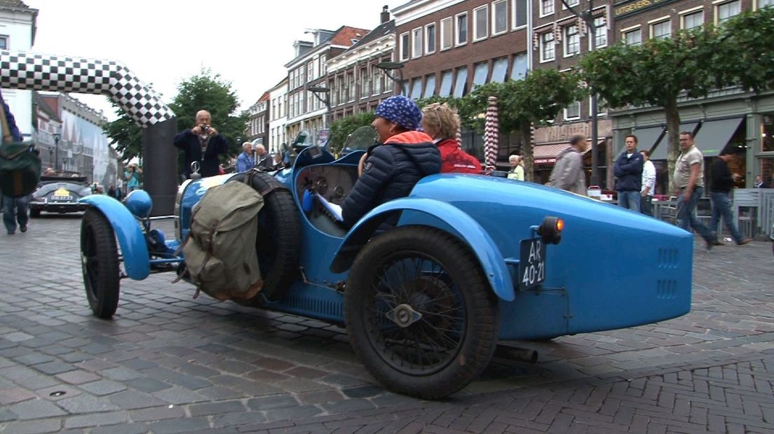 aankomst op de Melkmarkt Zwolle