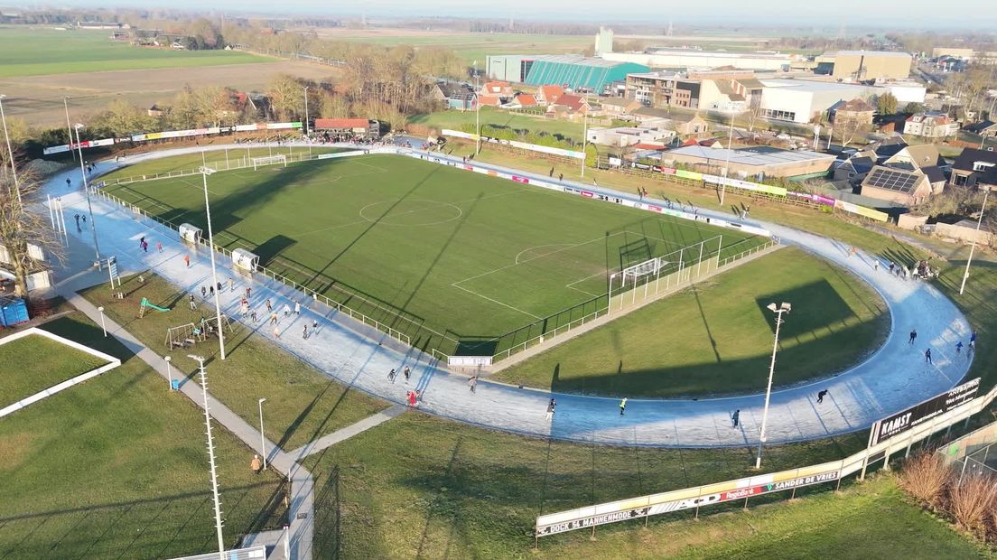 Schaatspret in Veenoord