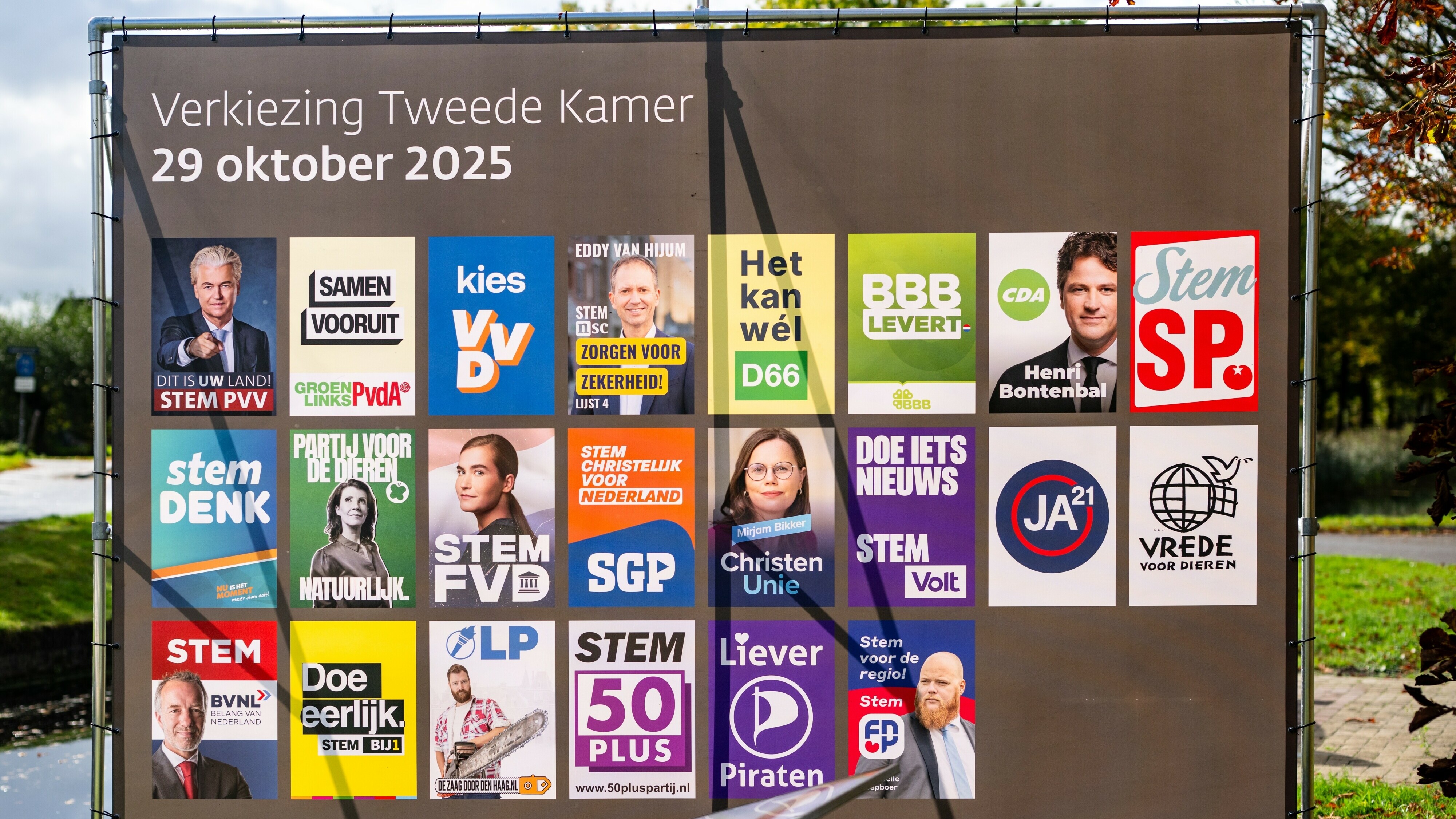 Kieskompas: 'linkse' en 'rechtse' kiezers zijn het regelmatig met elkaar eens