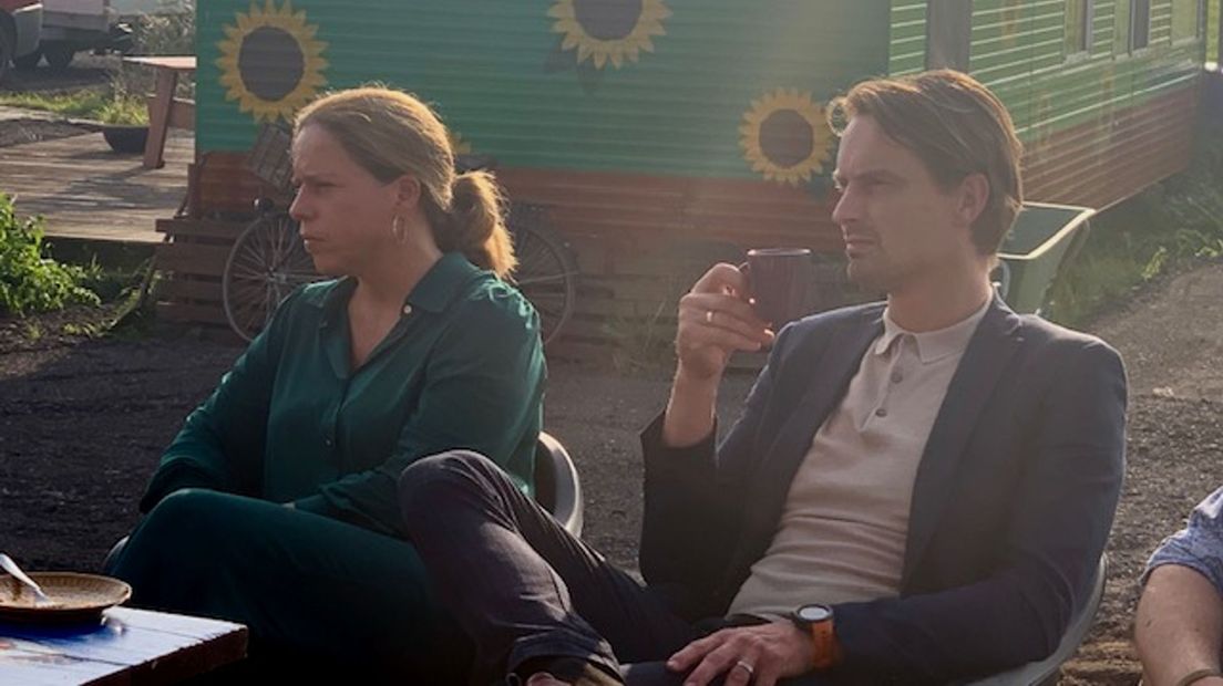 Carola Schouten en Alwin Te Rietstap van de ChristenUnie