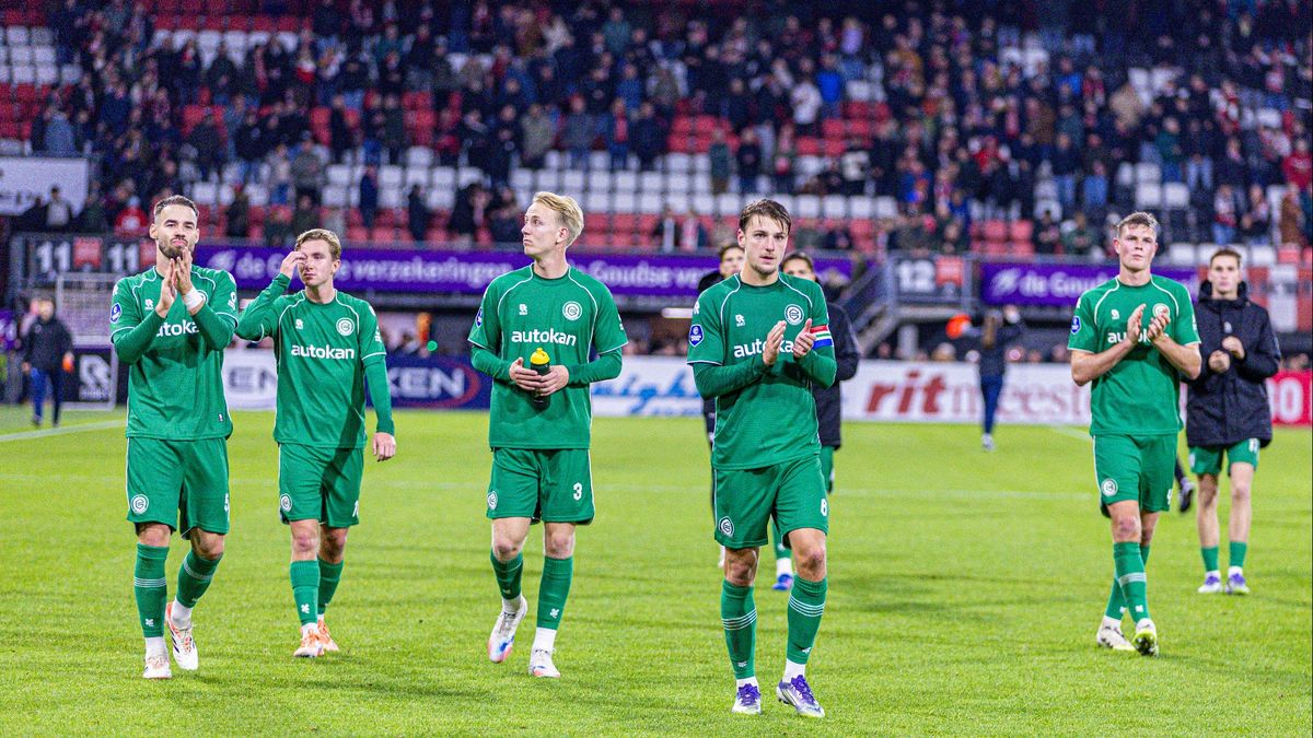 FC Groningen van 'oppermachtig' in eerste helft naar 'pak slaag' tegen Sparta