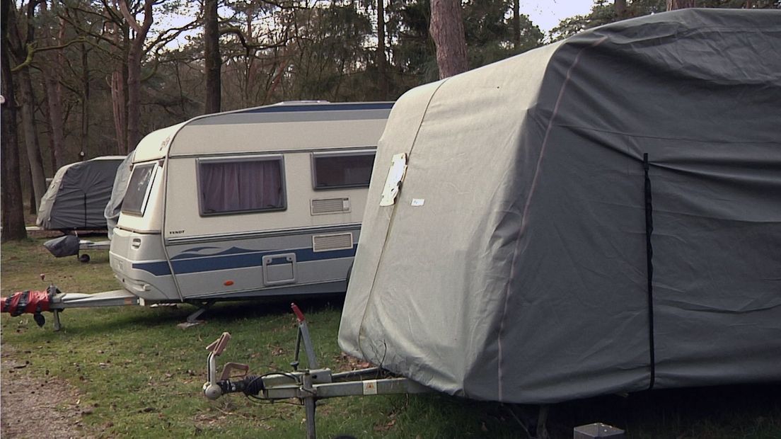 Treurige aanblik op Het Grote Bos in Doorn