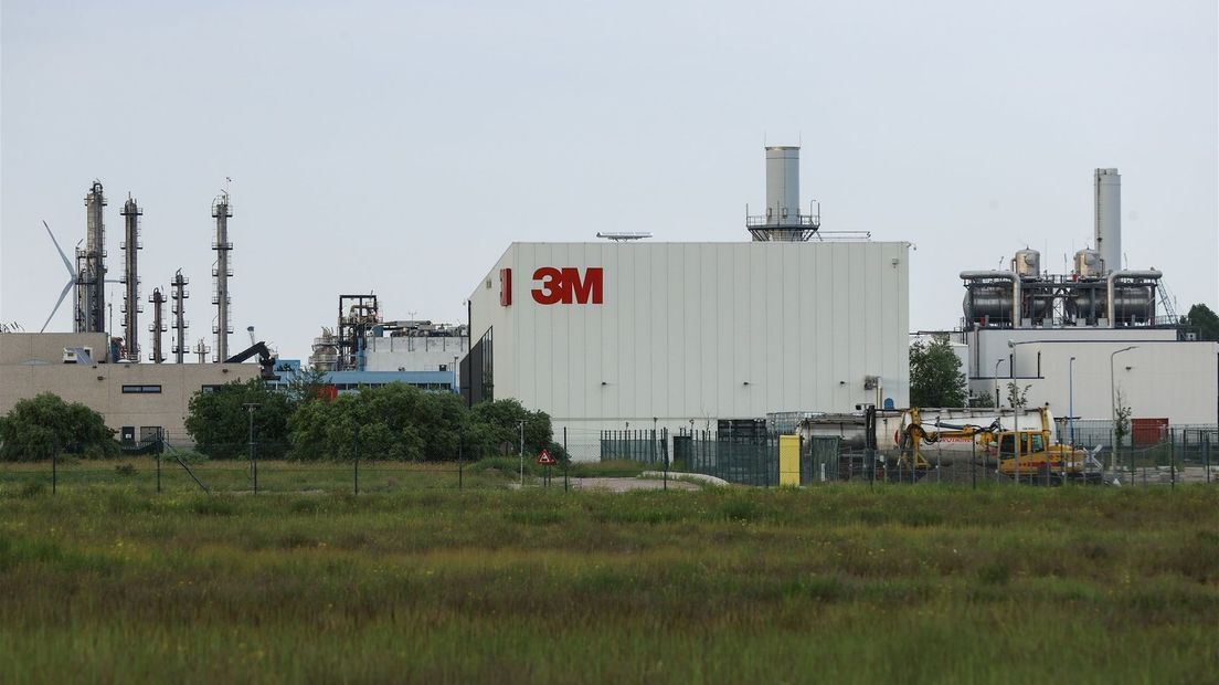 De betwiste fabriek van 3M in het Antwerpse havengebied