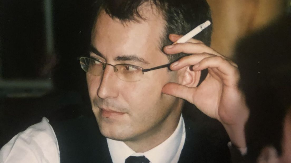Ton Baakman in 1997, op de dag van de begrafenis van zijn moeder.