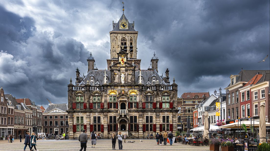 Het stadhuis van Delft