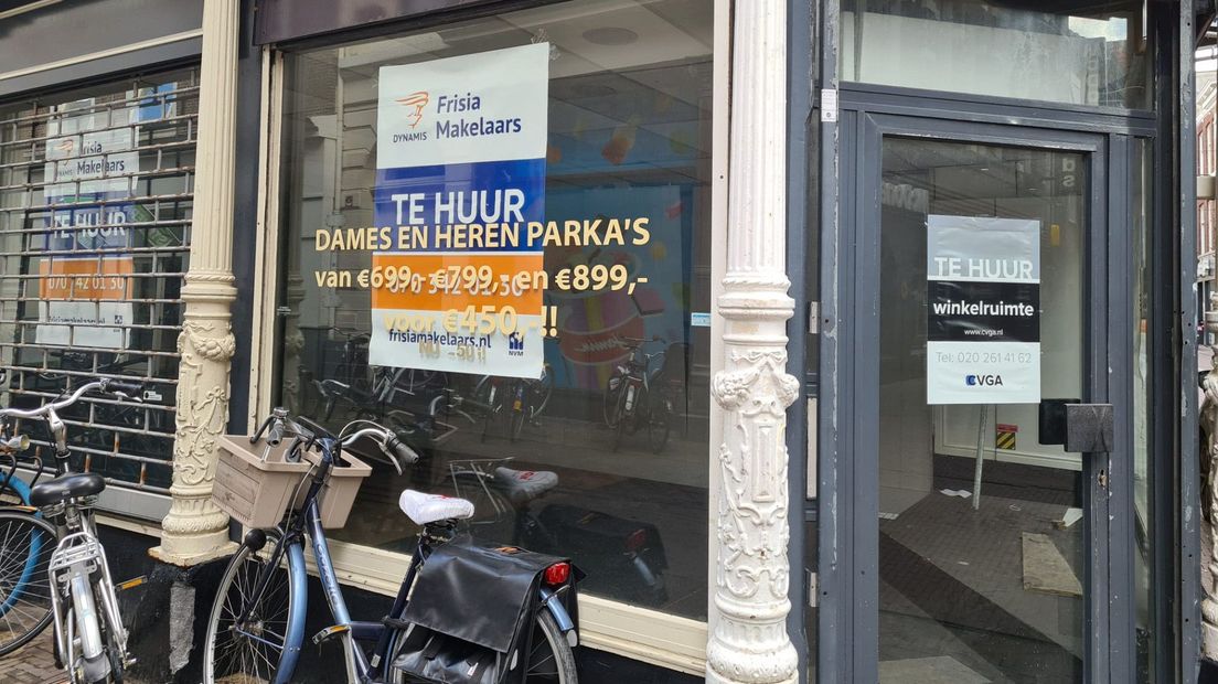 Lege winkel in de Vlamingstraat