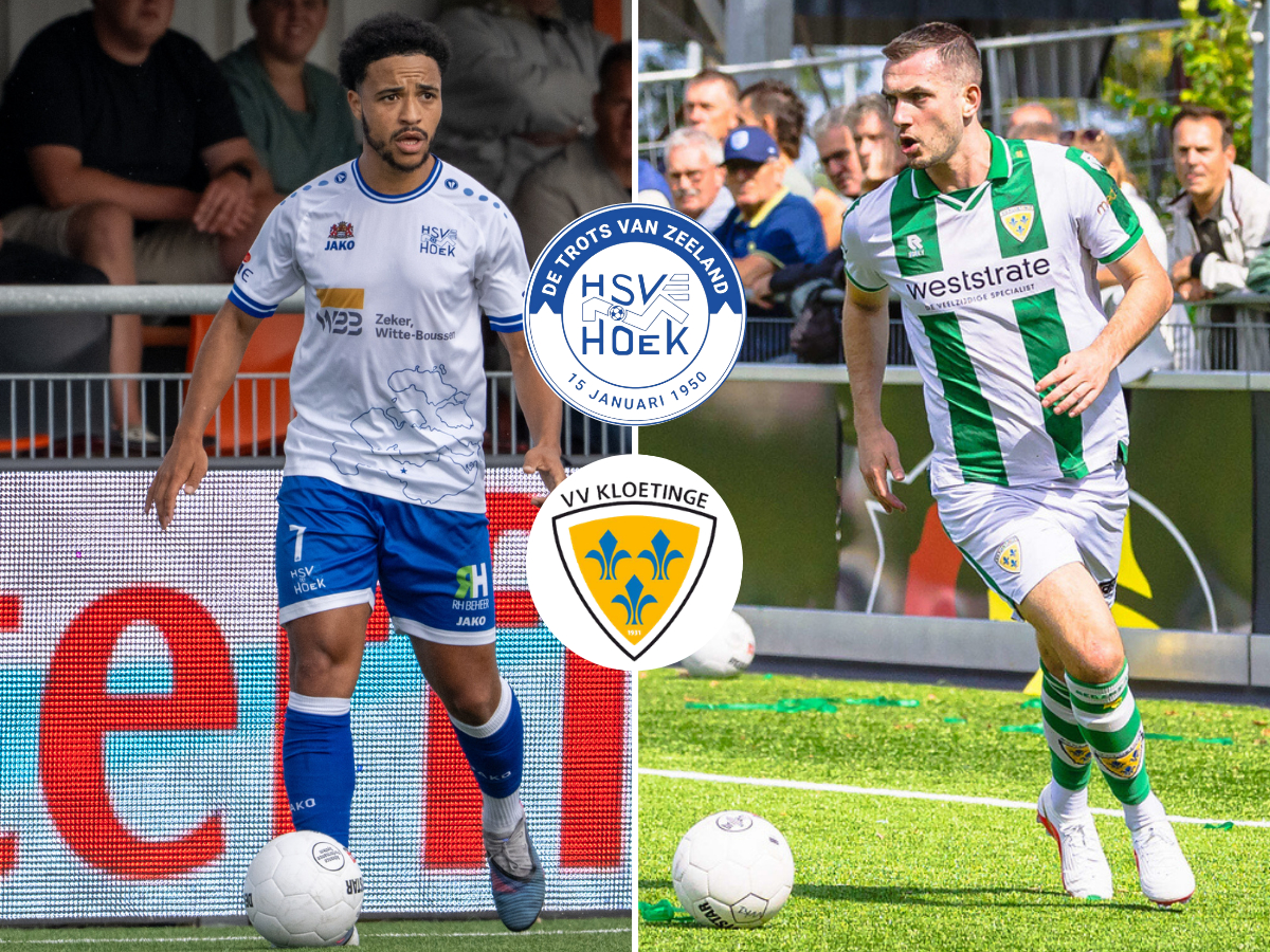 LIVE: Ongeslagen Hoek en Kloetinge tegenover oude bekenden in derde speelronde Tweede Divisie