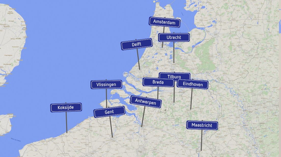 En de genomineerden voor verkiezing van Zeeuws-Vlaamse Studentenstad zijn...