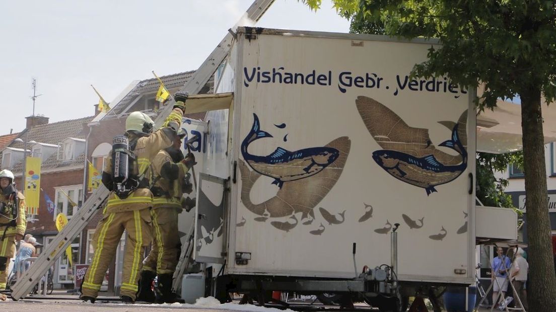 Brand in viskraam