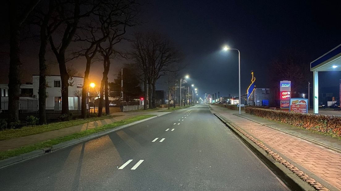 Op de Industrieweg in Hoogeveen is het doodstil