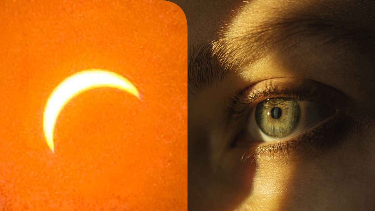 Zwarte vlekken na de eclips? Neem contact op met je huisarts