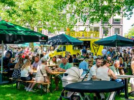 Zonnige eerste editie van Asser Stadsfestival: 'Mooie plek om iets neer te zetten'