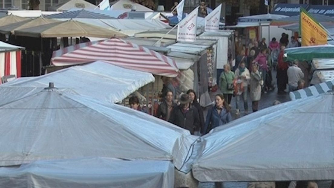 Markt op De Brink in Deventer