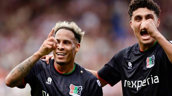 NEC wint na moeizaam begin ruim van Willem II