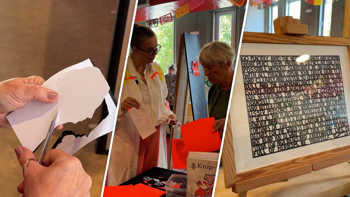 Knippen maar: papierkunst trekt liefhebbers naar IJsselstein