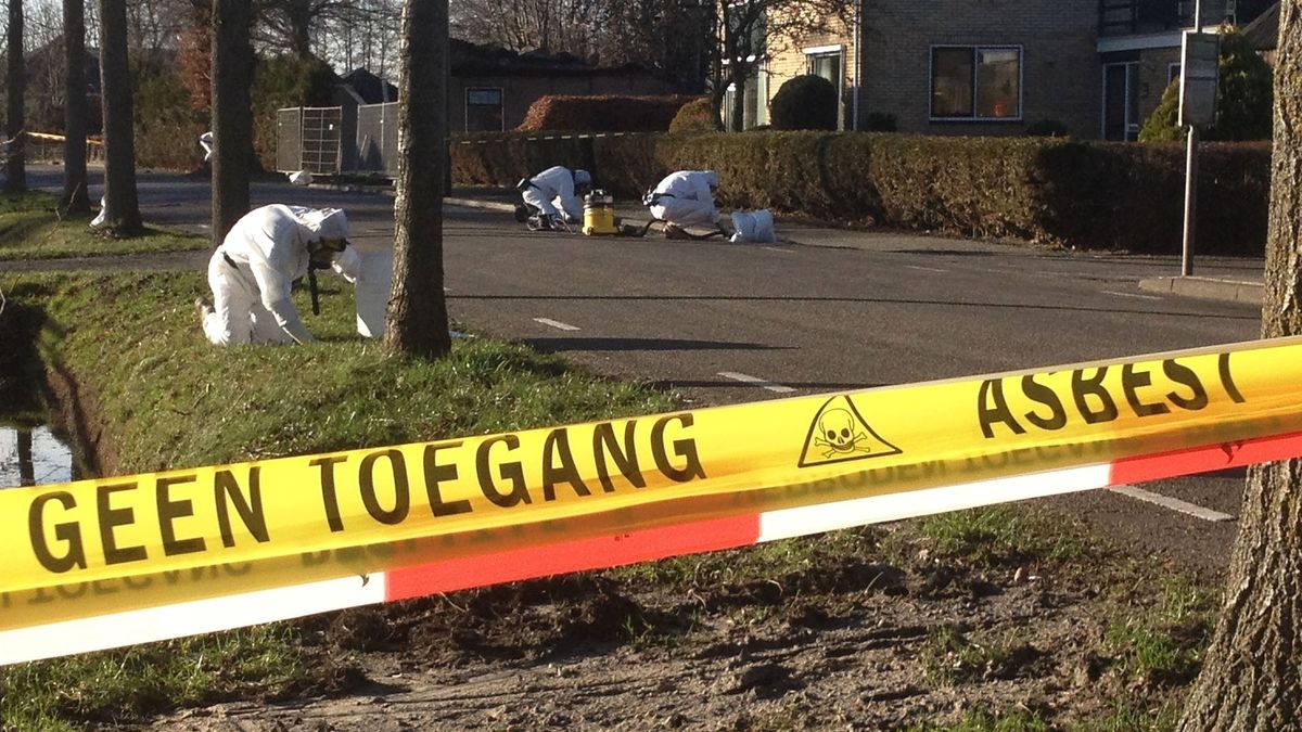 Asbest vrijgekomen bij brand Opende