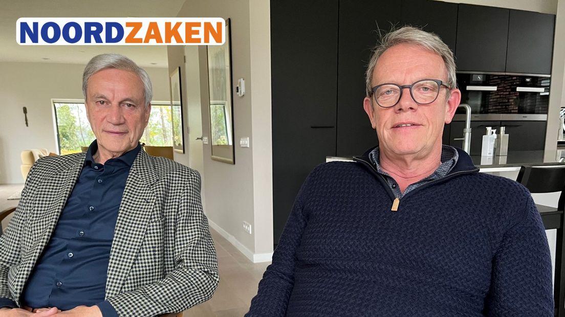 Peter Voermans en Erik Dijkstra van Kredietunie Groningen