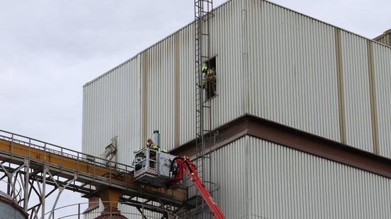 Brand in voersilo • man neergeschoten