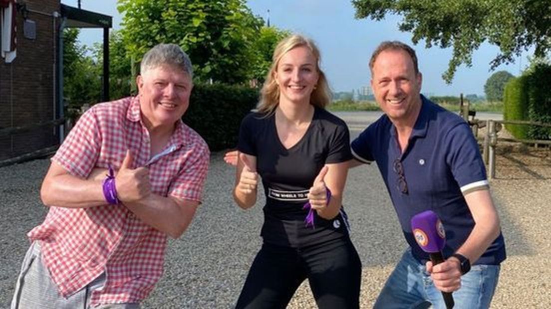 Frans Miggelbrink, Sofie Ebben en Jochem van Gelder.