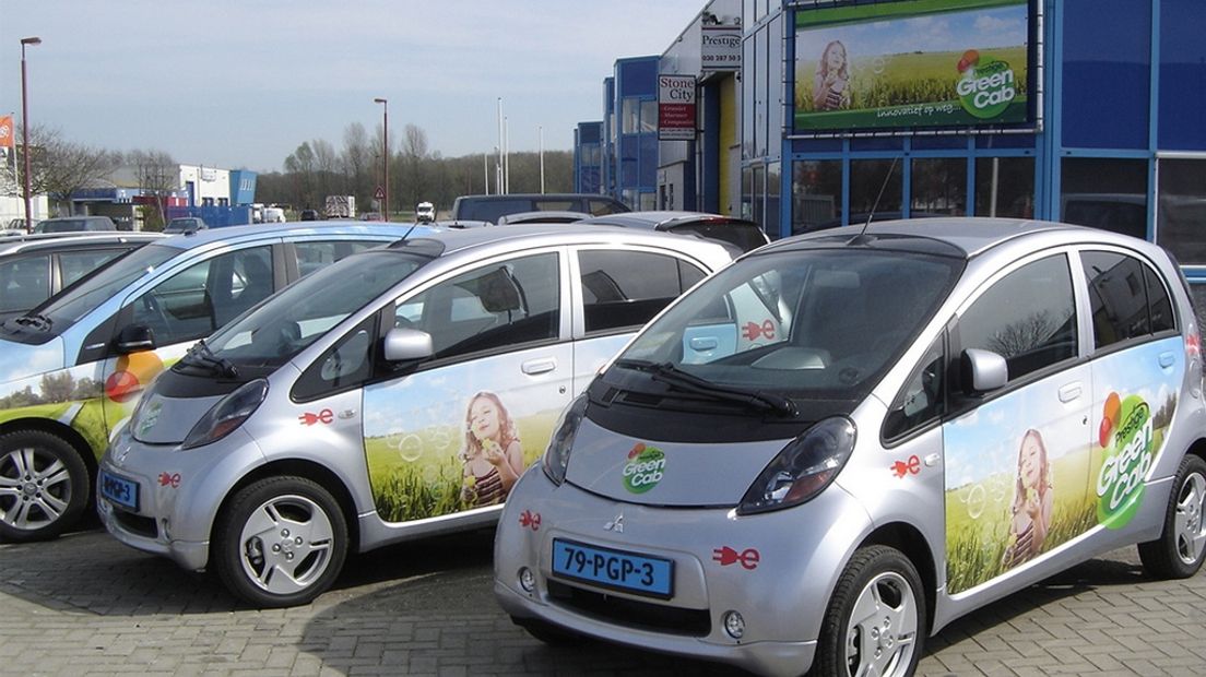 Elektrische taxi's van Greencab in Nieuwegein