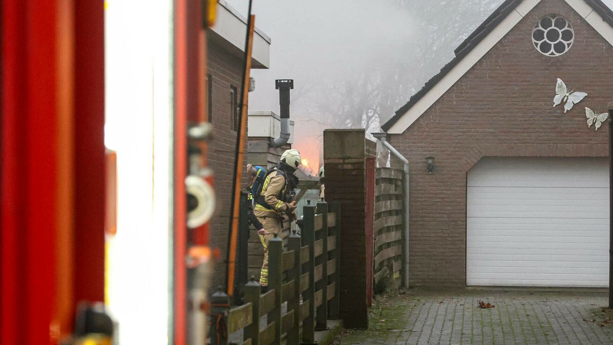 Brand bij woning in Zwartemeer