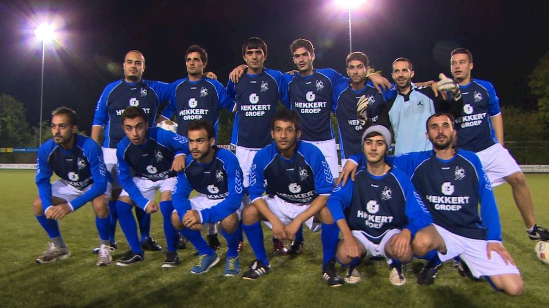 Voetballers uit Syrië