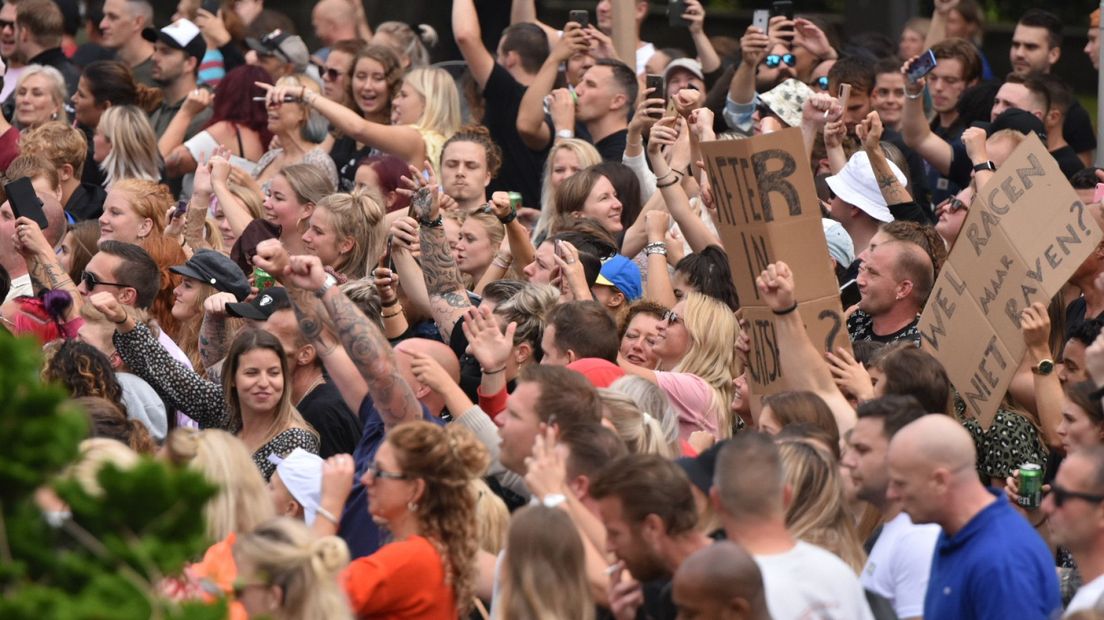 Protest in Den Haag