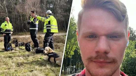 Reddingshondenteam RHWW gaat zoeken naar vermiste Dominic